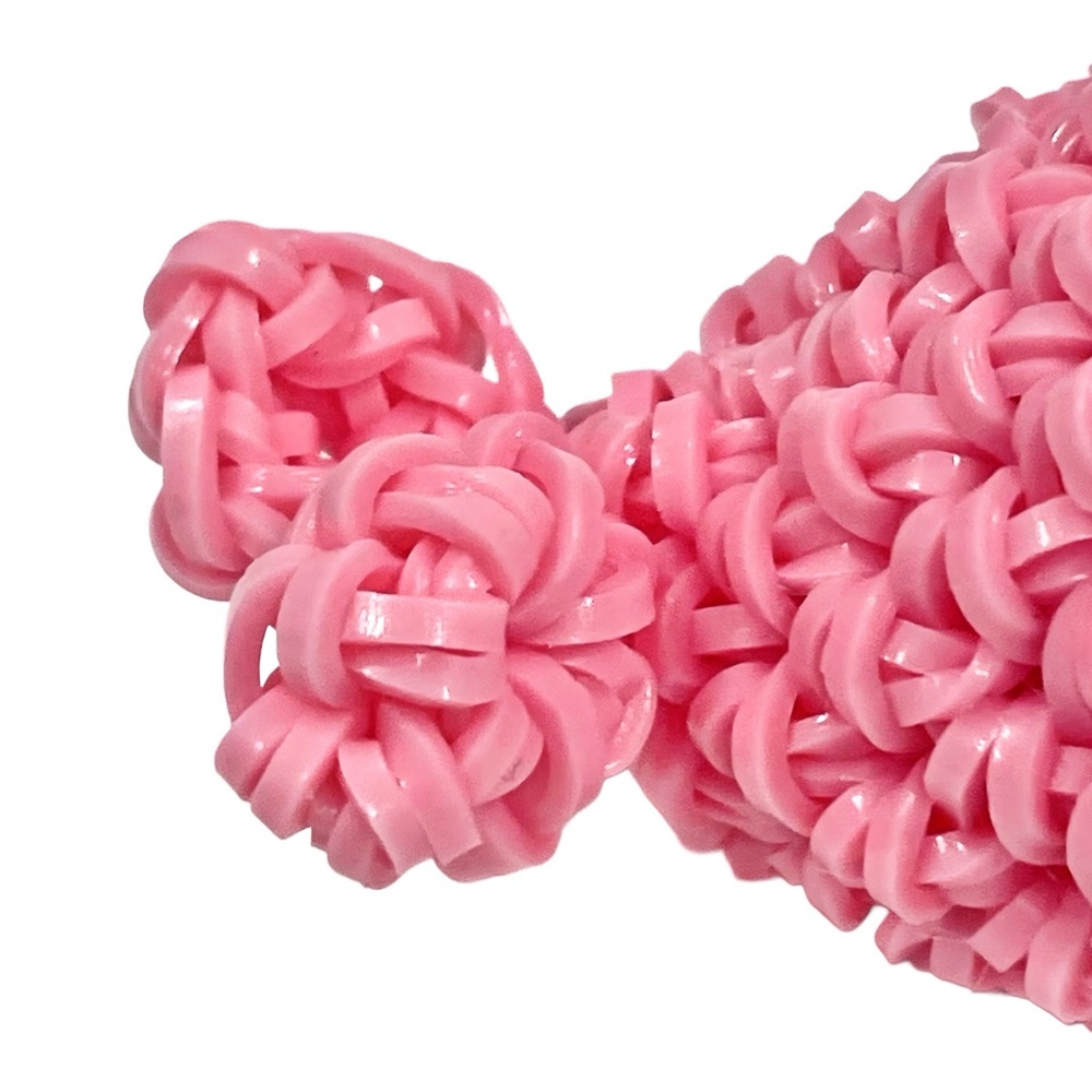Loomigurumi Kawaii Pink Seal Handmade With Love - Picture 8 of 9